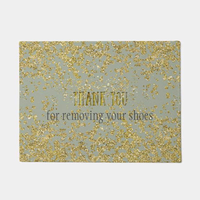 Danke, dass du deine Schuhmatte entfernt hast Fußmatte (Vorderseite)