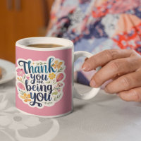 Danke, dass du deine Tasse bist