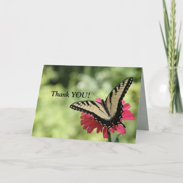 Danke, dass du der Wind unter meinen Flügeln bist Karte (Vorderseite)