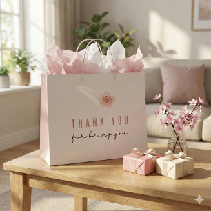 Danke, dass du die Geschenktasche warst Große Geschenktüte