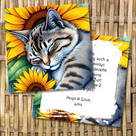 Danke, dass du dort Personalisiert bist Karte