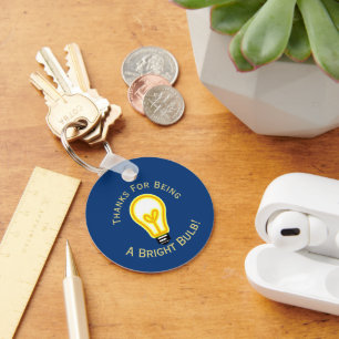 Danke, dass du ein Bright Bulb-Mitarbeiter bist Da Schlüsselanhänger