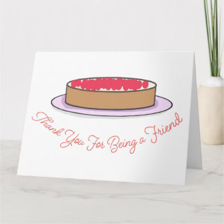 Danke, dass du ein Freund bist Karte