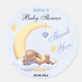 Danke, dass du einen Aufkleber für die Babydusche