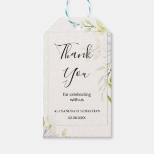 Danke, dass du gekommen bist, um die Gastgeschenk Geschenkanhänger