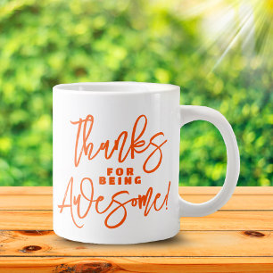 Danke, dass du großartig bist! Welt-Kompliment-Tag Jumbo-Tasse