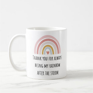 Danke, dass du immer meine Regenbogen-Freundschaft Kaffeetasse