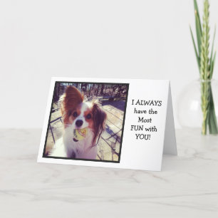 Danke, dass du mein Leben zu einer kleinen Papillo Dankeskarte