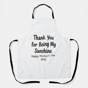 Danke, dass du mein Sonnenschein bist Schürze