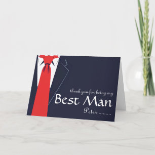 Danke, dass du mein Trauzeuge Tuxedo bist Dankeskarte