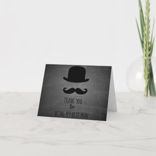 Danke, dass du meine Trauzeuge-Karte bist Dankeskarte (Vorderseite)