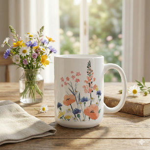 Danke, dass du mir beim Blühen geholfen hast Tasse
