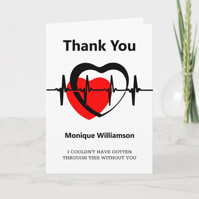 Danke, dass du mir geholfen hast dankeskarte (Vorderseite)