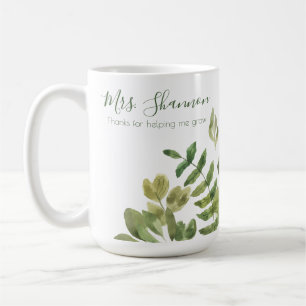 Danke, dass du mir geholfen hast, Tasse zu wachsen