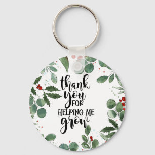 Danke, dass du mir geholfen Weihnachtsmann Car Schlüsselanhänger