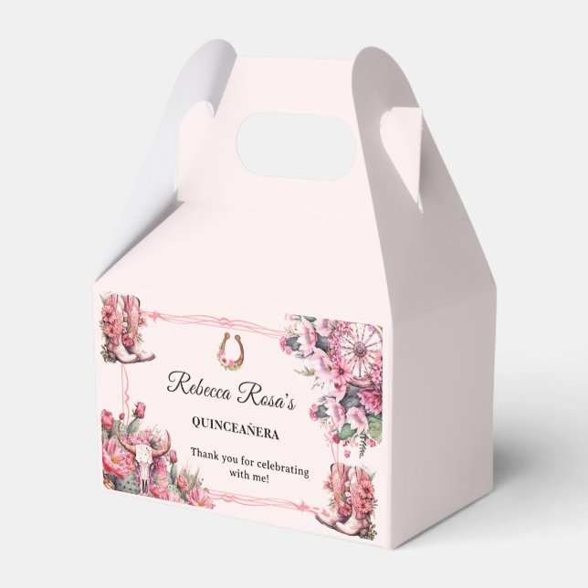 Danke, dass du mit mir gefeiert hast! geschenkschachtel (Vorderseite)