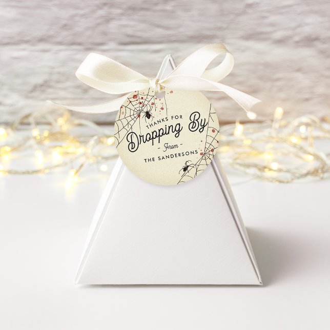 Danke, dass du nach Halloween-Party gefallen bist Geschenkanhänger (Von Creator hochgeladen)