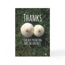 Danke, dass du nicht auf das Offensichtliche hinge