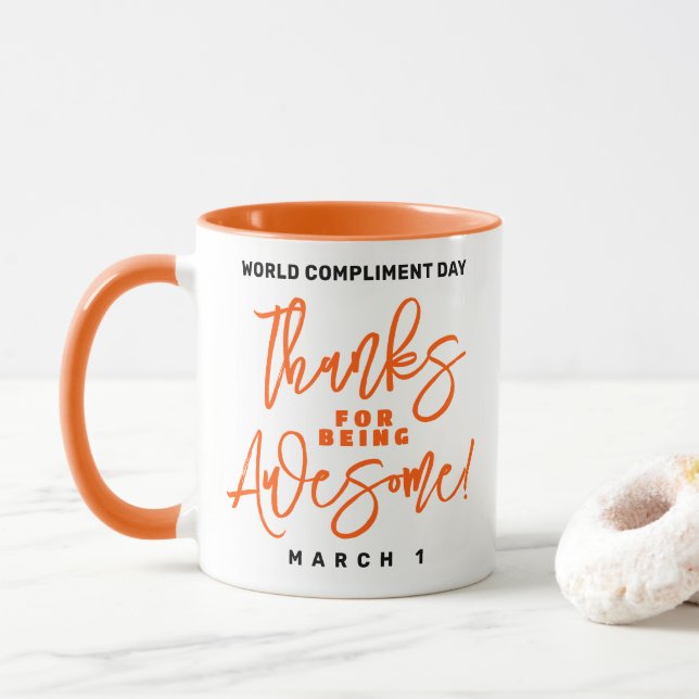 Danke, dass du Phantastisch bist! Weltfeiertag Tasse (Mit Donut)