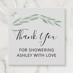 Danke, dass du sie mit Liebe-Gefälligkeitstags dus Geschenkanhänger