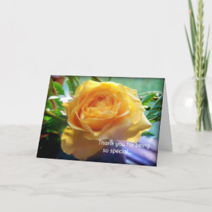 Danke, dass du so besonders bist... dankeskarte