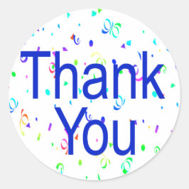 Danke, dass du Sticker mit Streamers