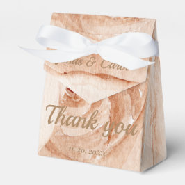 Danke, dass du uns Floral rosa Rosen gefeiert hast Geschenkschachtel