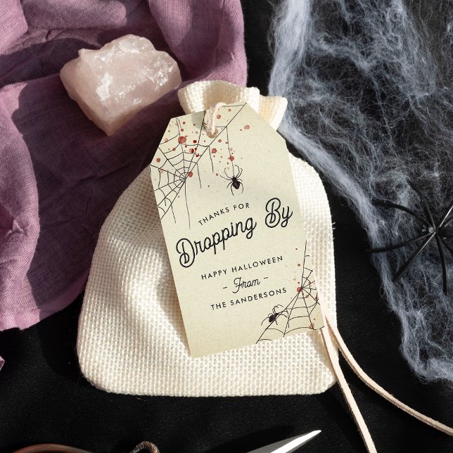 Danke, dass du von Halloween-Party Gevor gefallen  Geschenkanhänger (Von Creator hochgeladen)