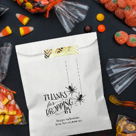 Danke, dass du vorbeigekommen bist | Spider Hallow Geschenktütchen