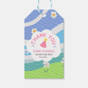 Danke, dass du zu meinem Par-Tee-Party gekommen bi Geschenkanhänger