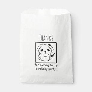 Danke, dass du zu meiner Geburtstagsparty gekommen Geschenktütchen