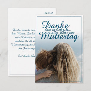 Danke, dass es dich gibt.