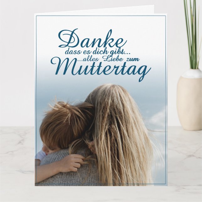 Danke, dass es dich gibt. karte (Vorderseite)