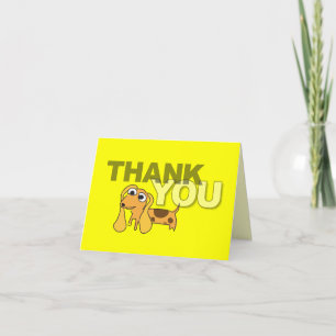 Danke, dass ihr die Karte Duchound Yellow habt