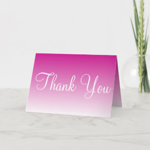 Danke, dass ihr Karte in Pinks seid