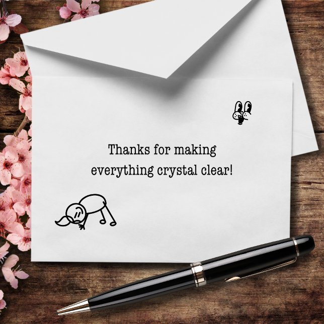 Danke, dass Sie alles klar gemacht haben Dankeskarte (Von Creator hochgeladen)