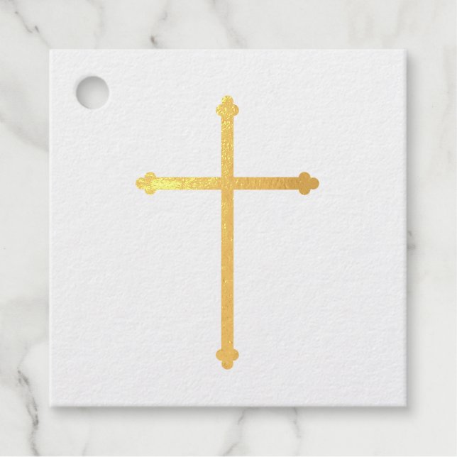 Danke, dass Sie das Taufkreuzkreuz Christening Geschenkanhänger (Vorderseite)