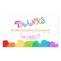 Danke, dass Sie gekommen sind, um Art Party Anstri