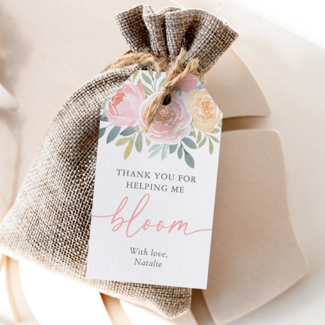 Danke, dass Sie mir helfen konnten, den Lehrer zu  Geschenkanhänger (Von Creator hochgeladen)