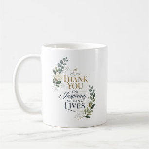 Danke, dass Sie so viele Leben inspiriert haben, B Kaffeetasse