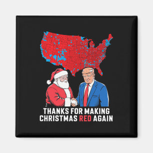 Danke, dass Sie Trump 2024 S wieder Weihnachten ro Magnet