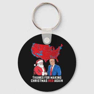 Danke, dass Sie Trump 2024 S wieder Weihnachten ro Schlüsselanhänger