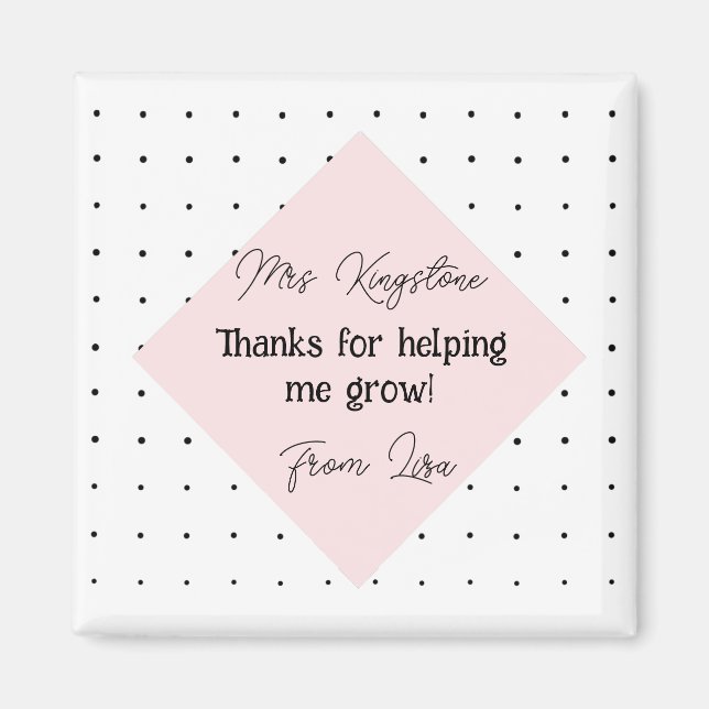 Danke, dass Sie uns geholfen haben, den modernen S Magnet (Vorne)