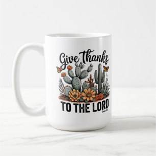 Danke dem Herrn Kaktus Wüste Kaffeetasse