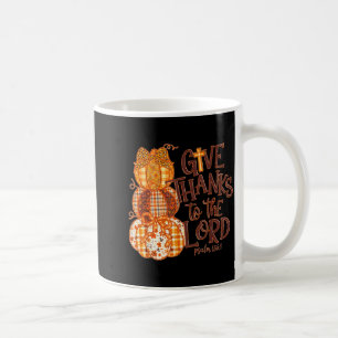 Danke dem Herrn Kürbis Herbst Christlicher Dank Kaffeetasse