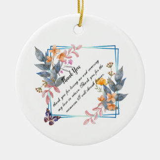 Danke Design Keramik Ornament