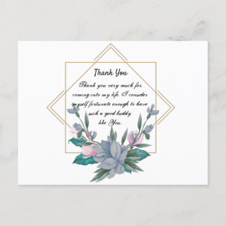 Danke Design Postkarte