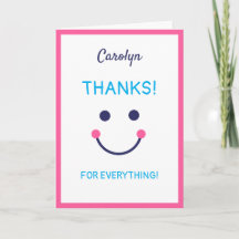 Danke. Du hast mich glücklich gemacht. Personalisi