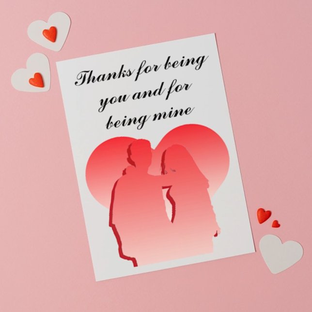 Danke, du zu sein dankeskarte (Von Creator hochgeladen)