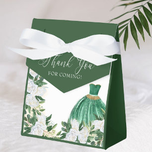 Danke Emerald Grün Weiße Pfingstrose Prinzessin Kl Geschenkschachtel